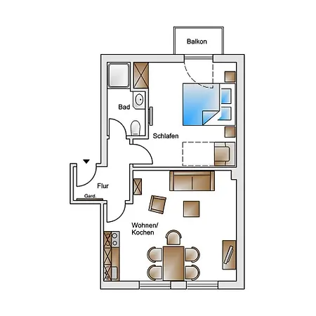 Haus Christine 6 Nordlicht Διαμέρισμα *